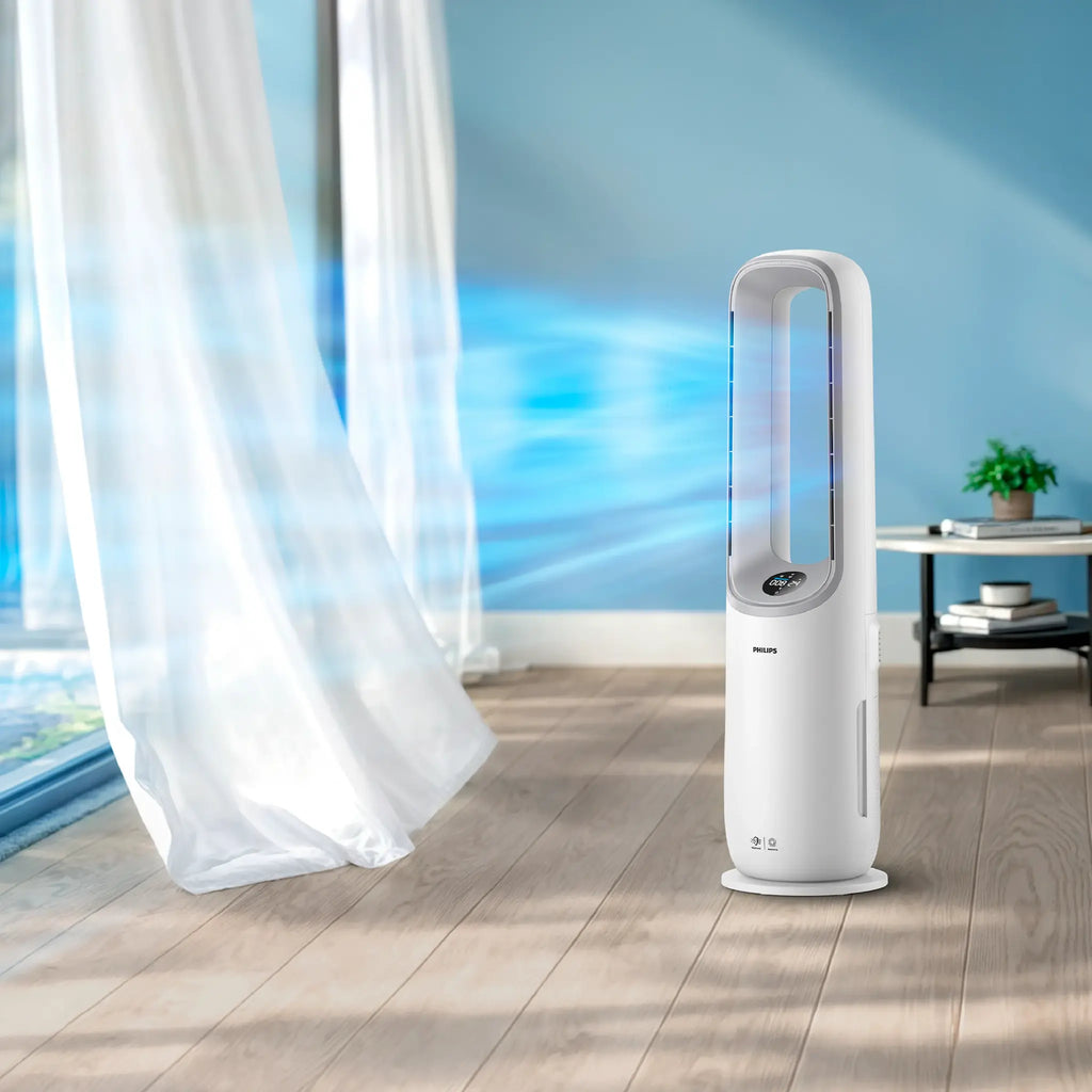 Air Performer uit de 7000-serie 2-in-1 luchtreiniger en ventilator
