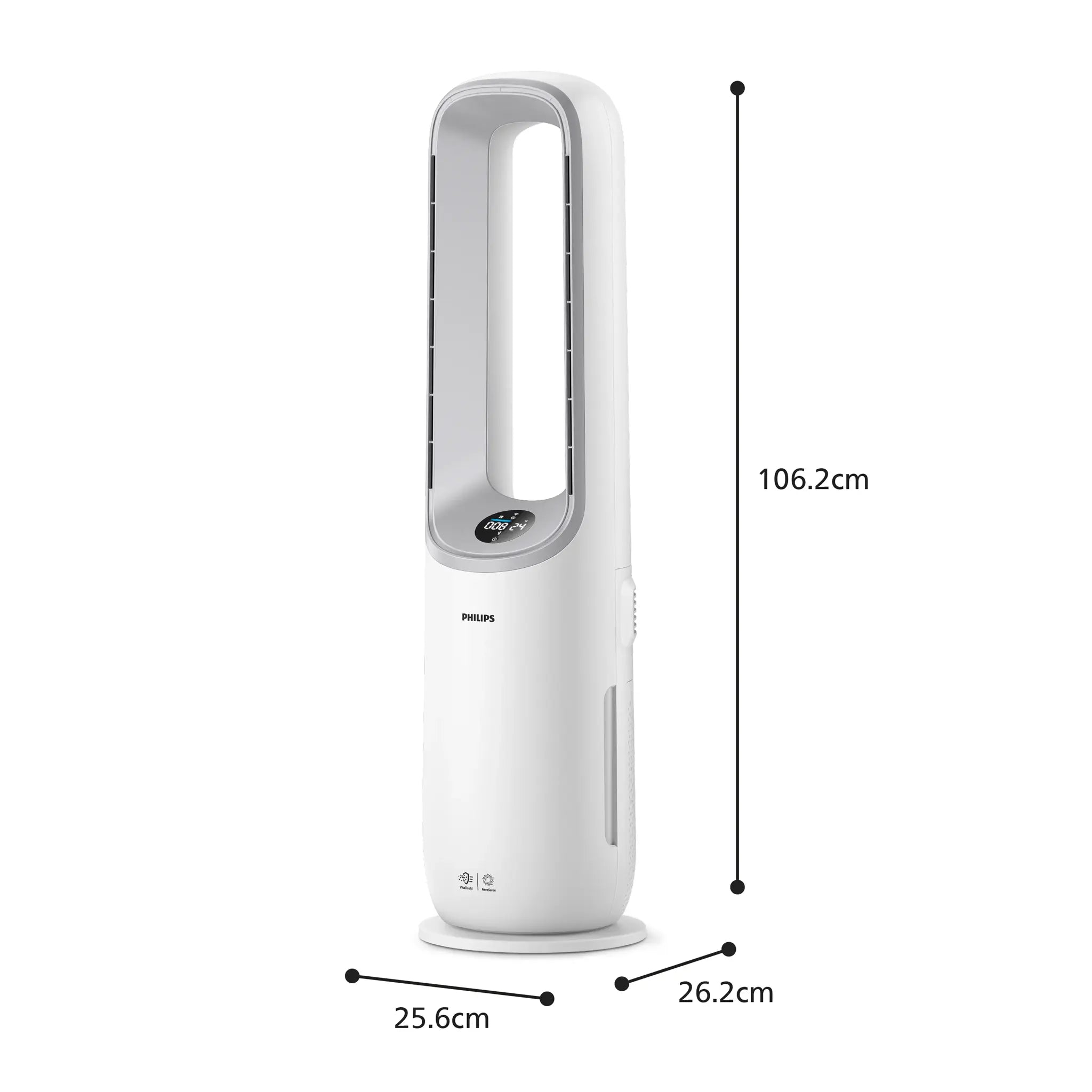 Air Performer uit de 7000-serie 2-in-1 luchtreiniger en ventilator