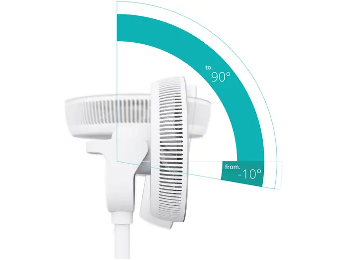DUUX Whisper Fan 3 White Statiefventilator Wit