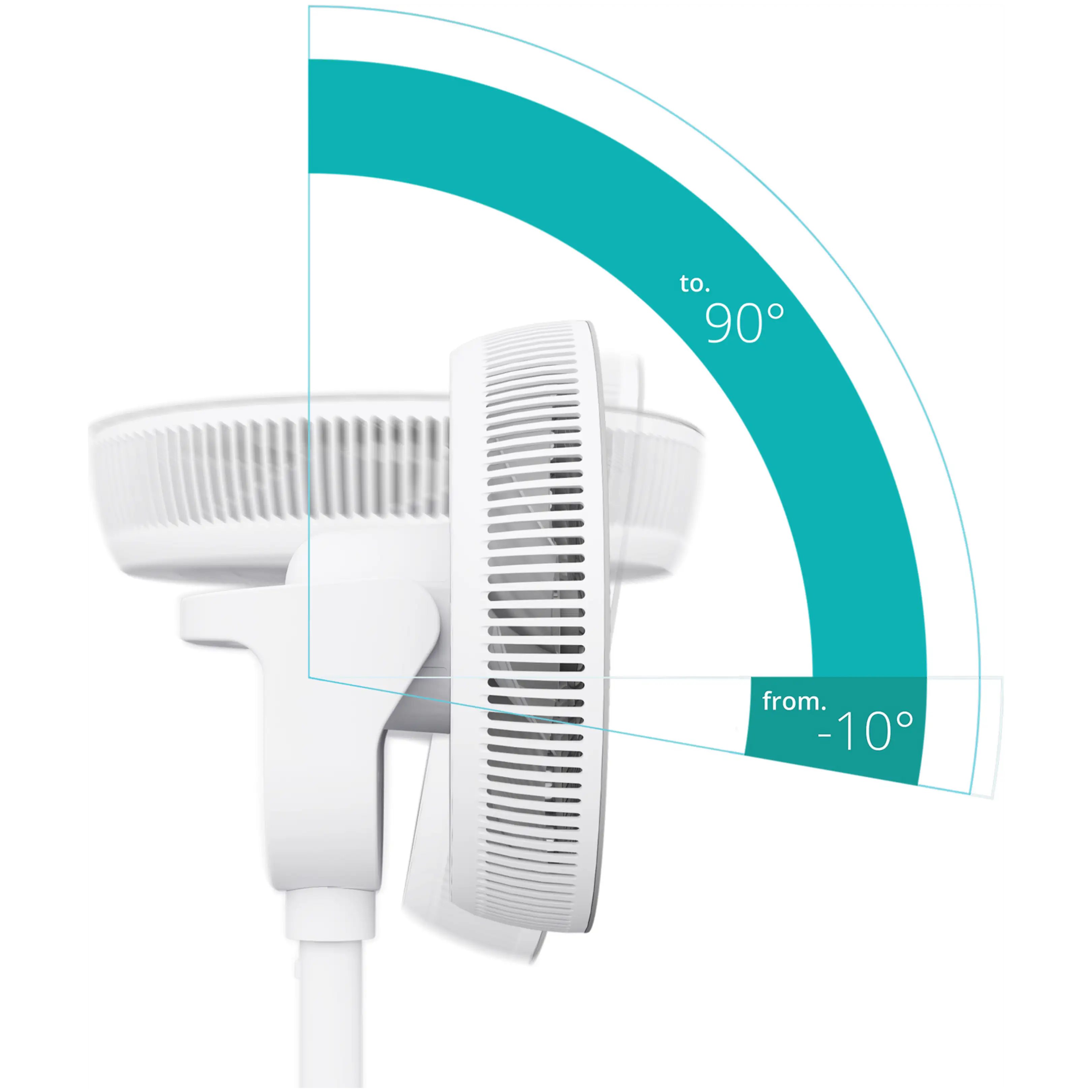 DUUX Whisper Fan 3 White Statiefventilator Wit