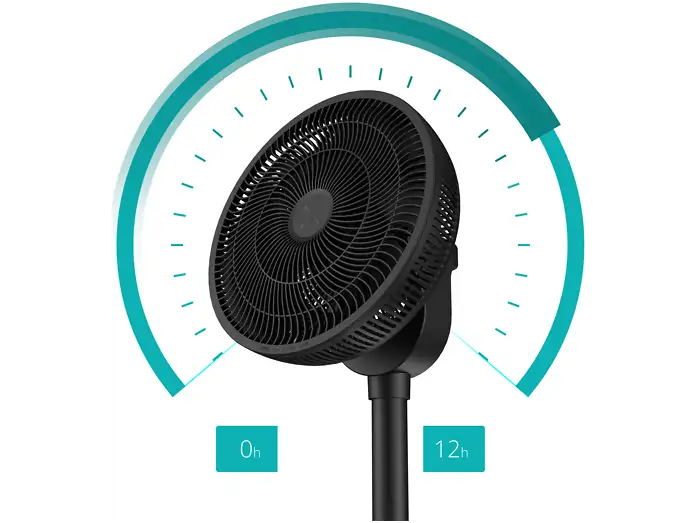DUUX Whisper Flex 2 Smart Statiefventilator Zwart