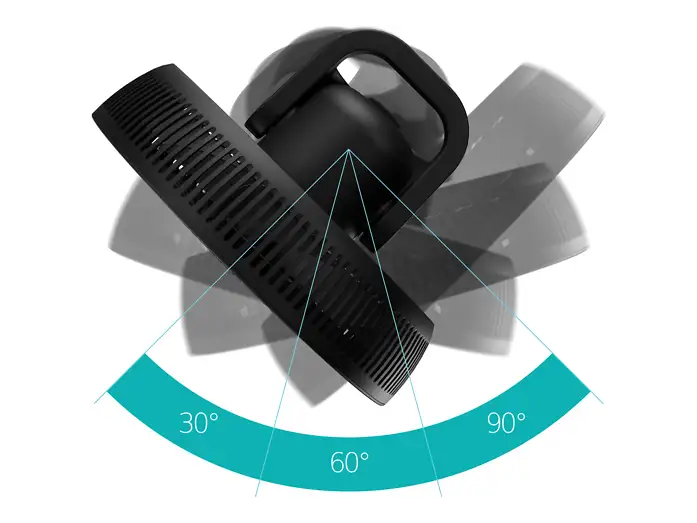 DUUX Whisper Flex 2 Smart Statiefventilator Zwart