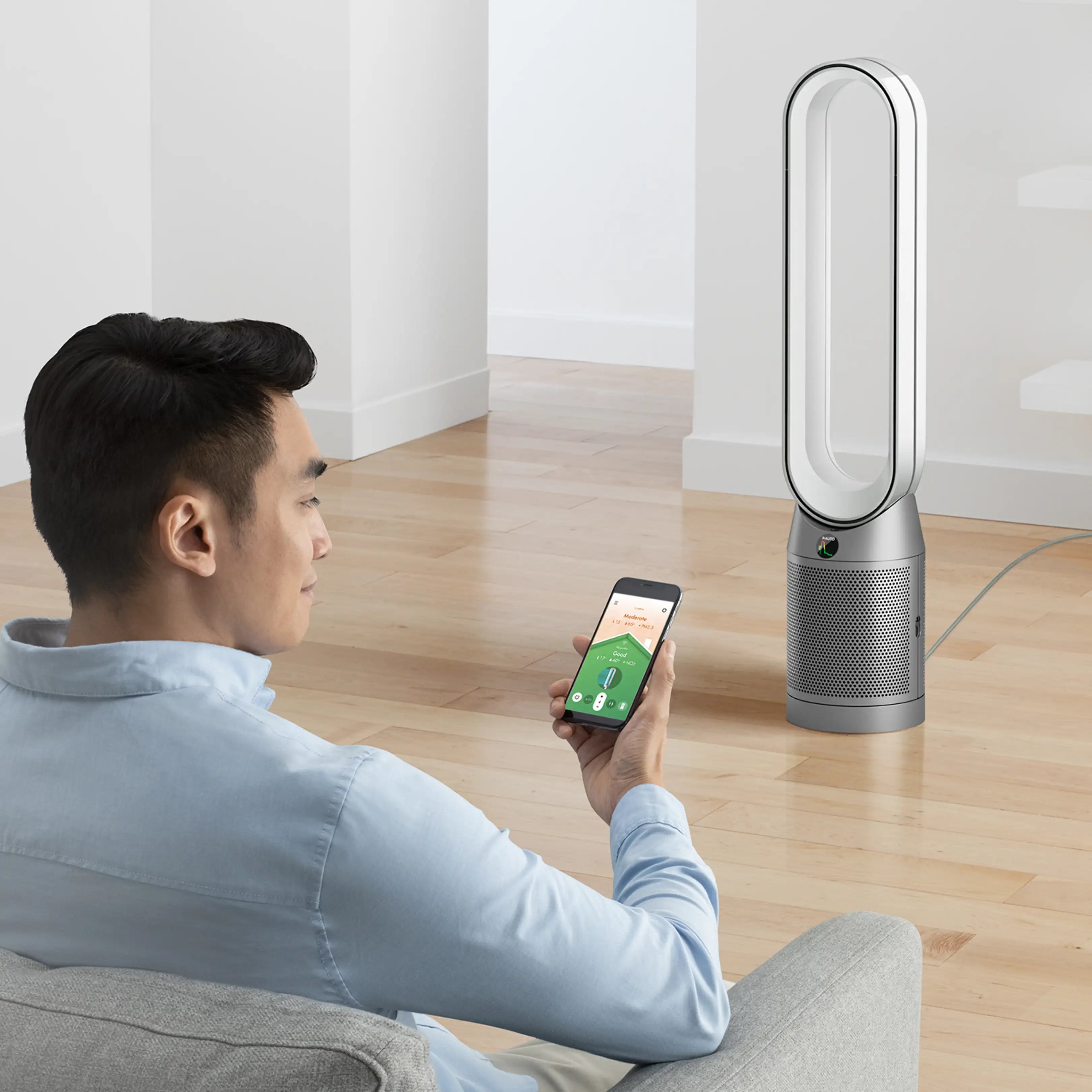 DYSON TP07 Purifier Cool Wit/Zilver