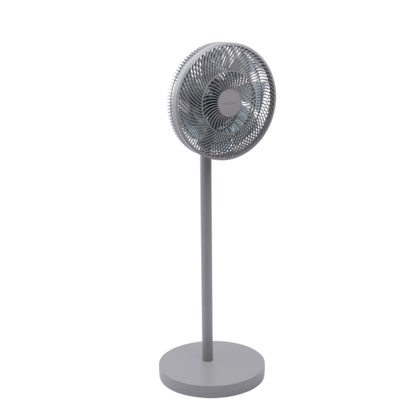 Evolar Smart Fan 36W - Lichtgrijs - Inclusief accu