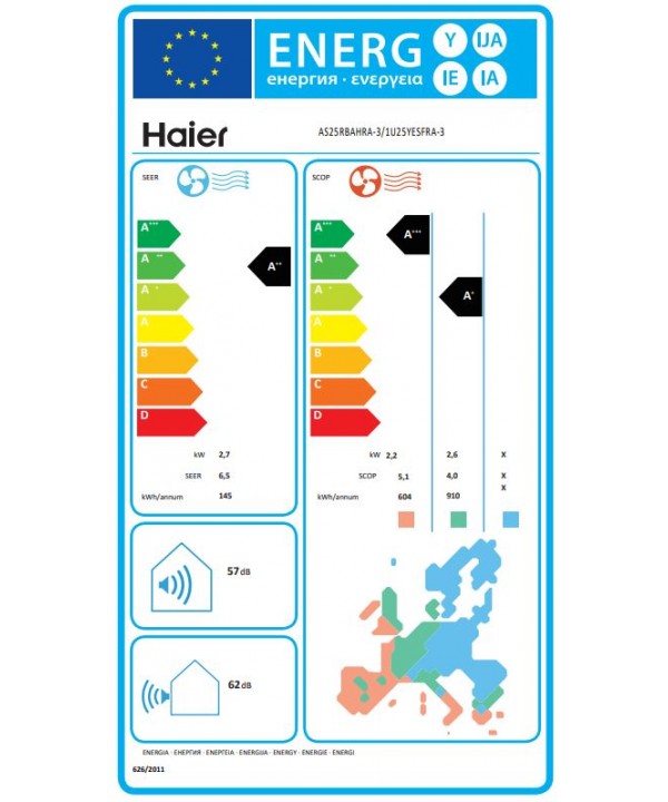 Haier Revive Plus single-split airconditioning set - 3,5 kW