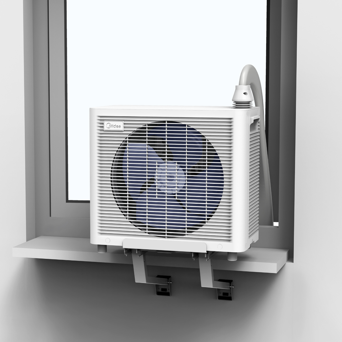 Midea PortaSplit Mobiele Airco - 8.000 BTU