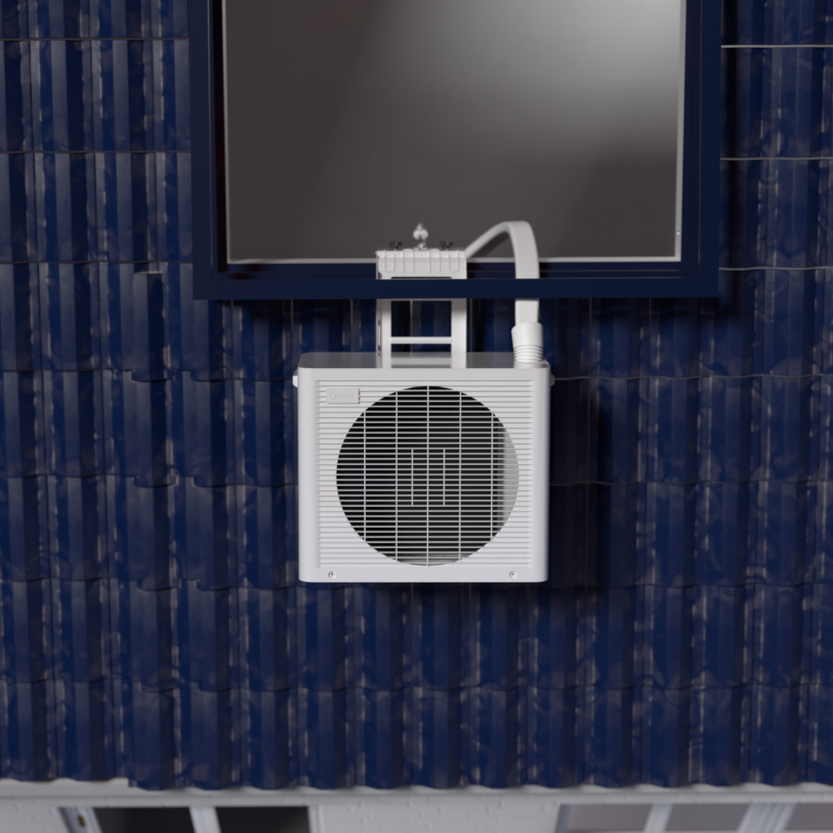 Midea PortaSplit Mobiele Airco - 8.000 BTU