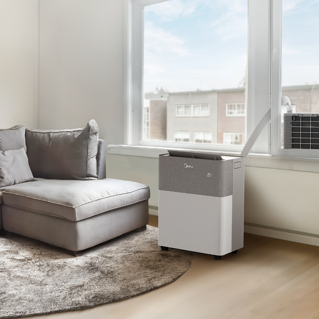 Midea PortaSplit Mobiele Airco - 8.000 BTU