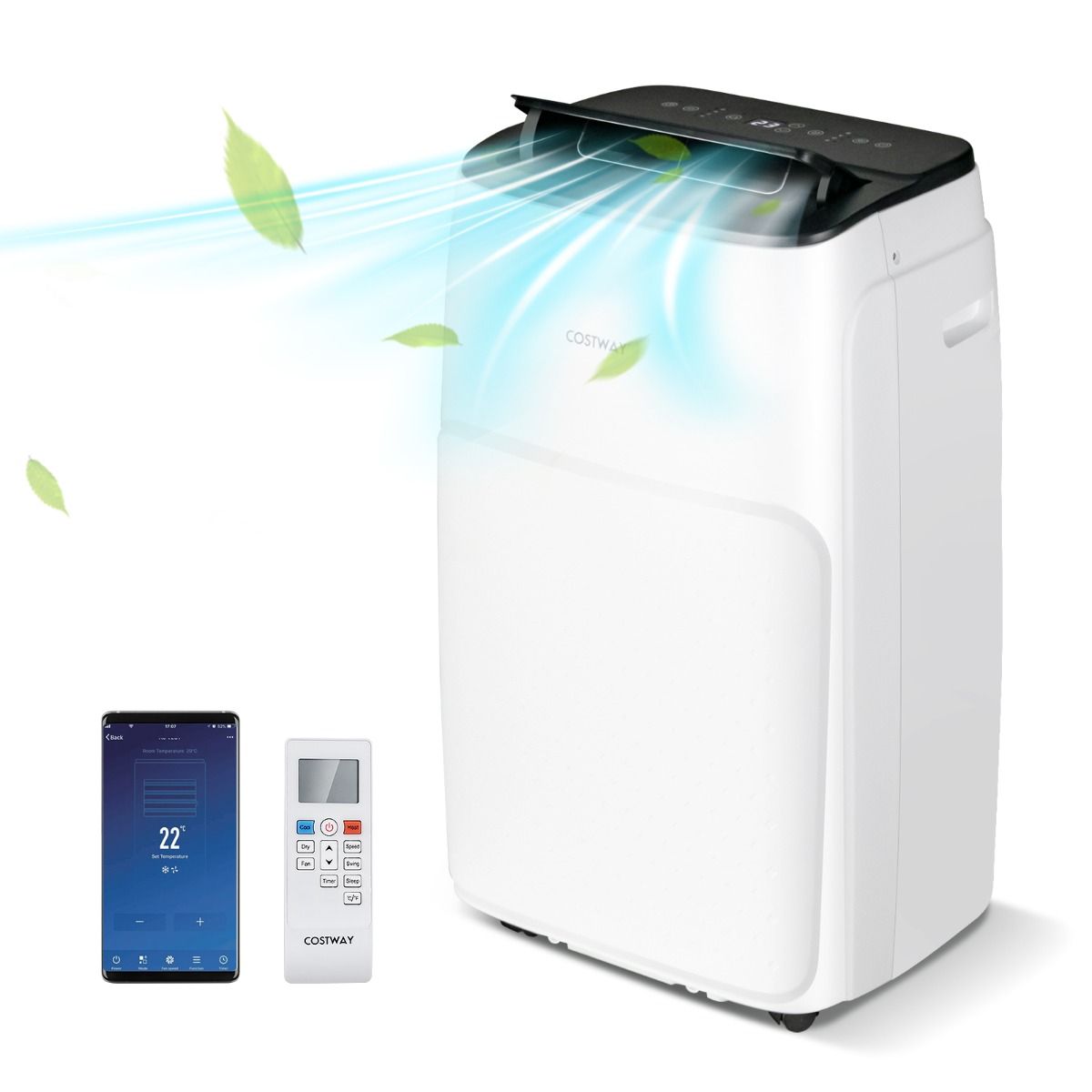 Smart Mobiele Airco 12000 BTU (35 m²)