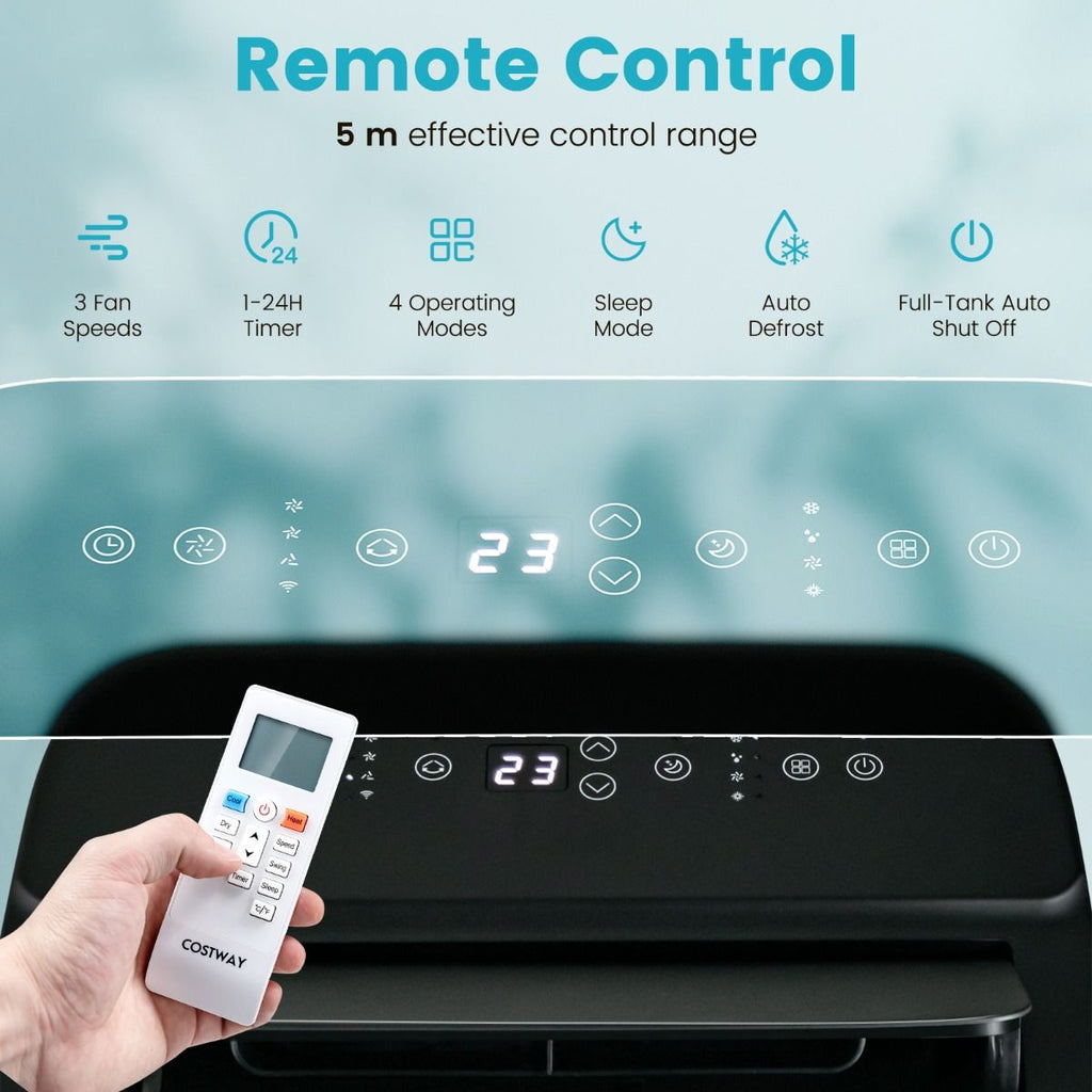 Smart Mobiele Airco 12000 BTU (35 m²)