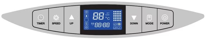 Wood's AC Cortina 12K Smart Home
